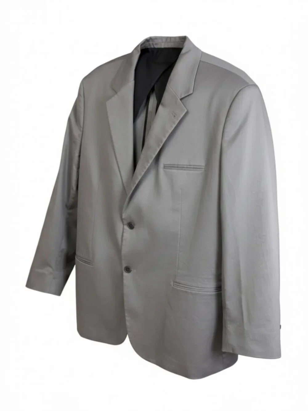 Oak Hill‎ Fit Gray Twill Performance Big Tall Blazer Sport Coat